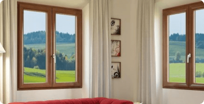 Коричневые окна в Минске