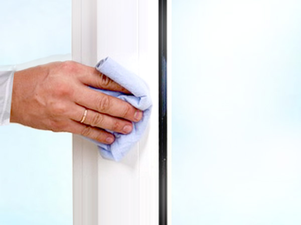 Уход за окнами ПВХ