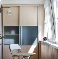 Обшивка балкона в Минске