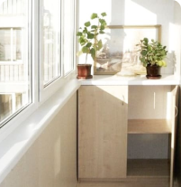 Обшивка балкона в Минске